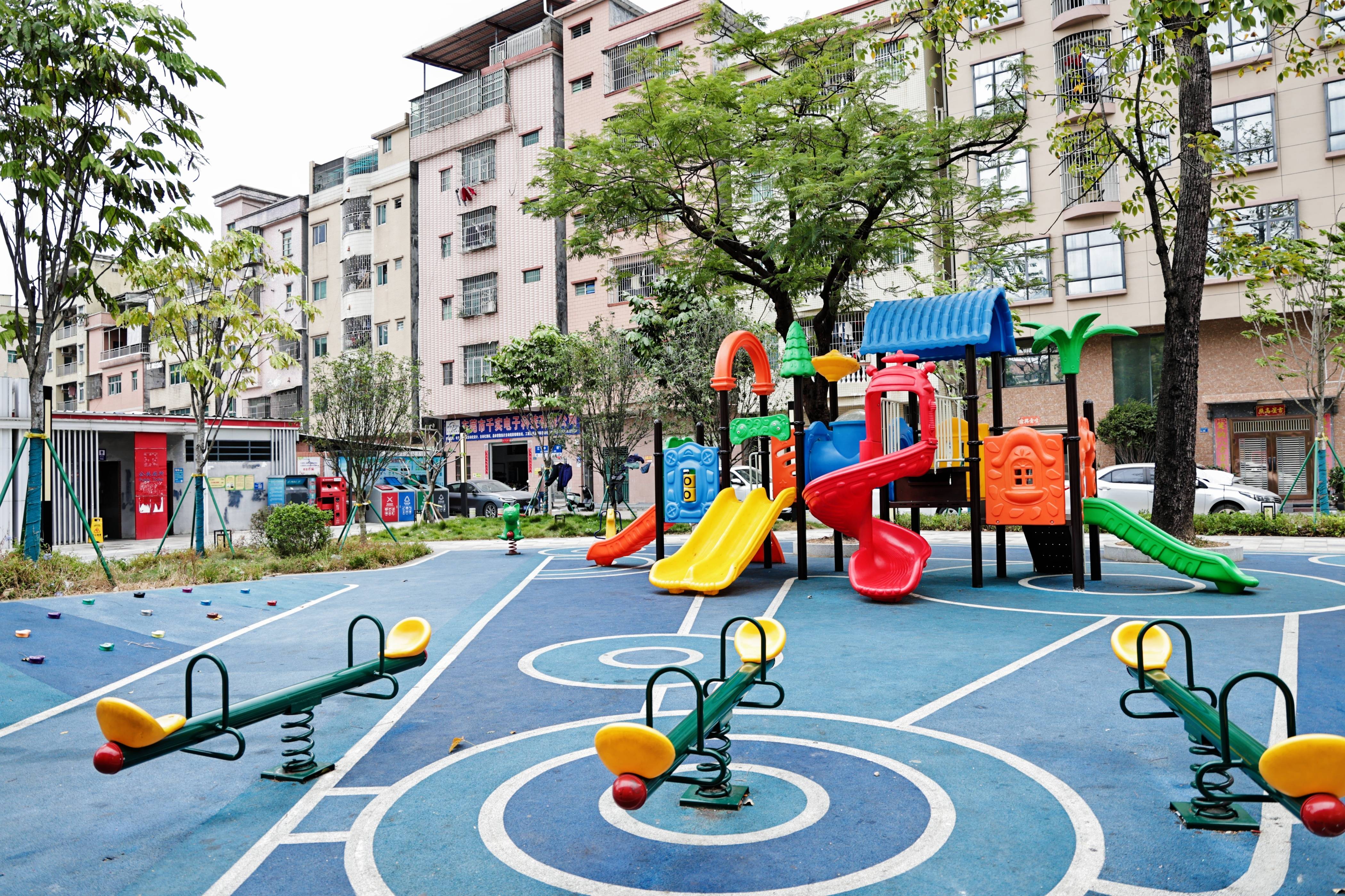 锁东莞黄江这一社区“大变身”→开元棋牌家门口的儿童乐园！解(图8)
